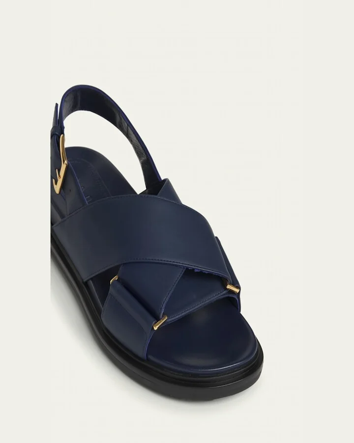 Fussbet Leather Crisscross Sandals - Image 7
