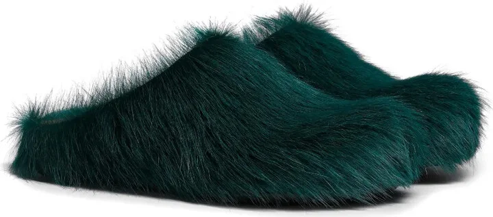 Fussbet Sabot calf-hair slippers - Image 2