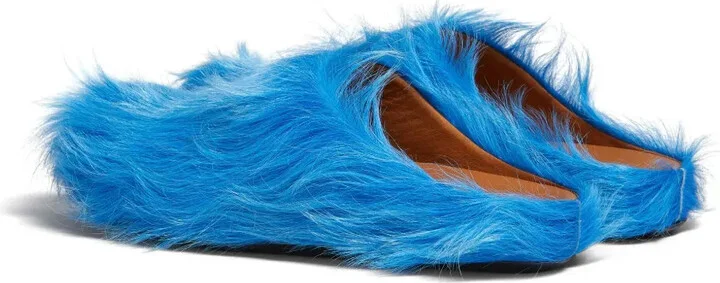Fussbet Sabot calf-hair slippers - Image 3