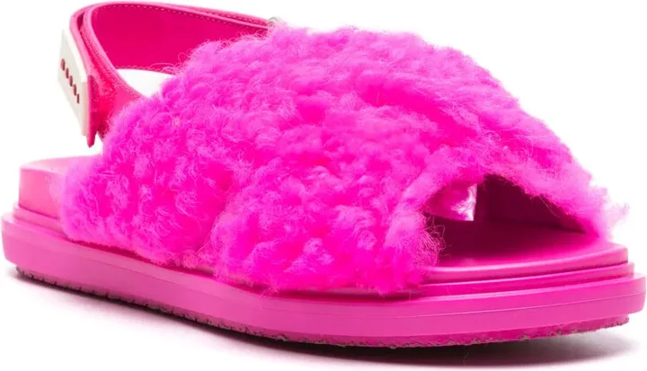 Fussbet shearling sandals - Image 2