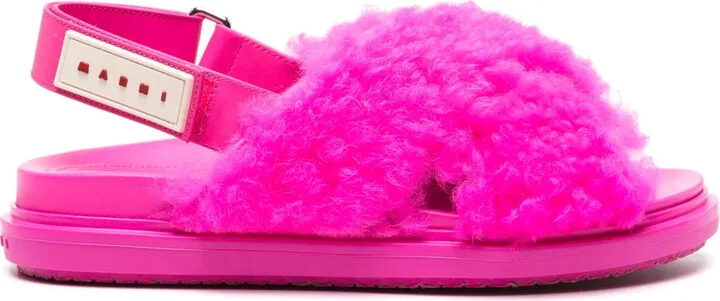 Fussbet shearling sandals