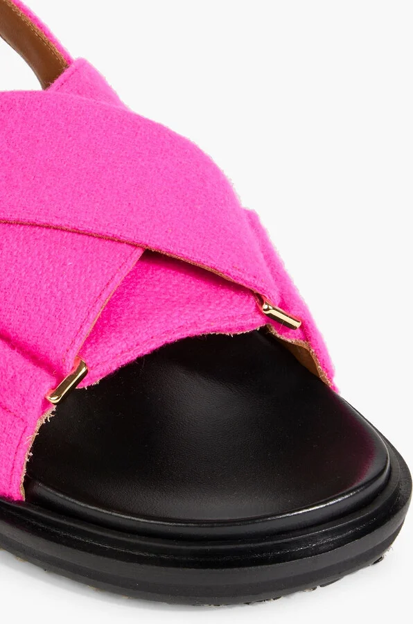 Fussbett felt slingback sandals - Image 4