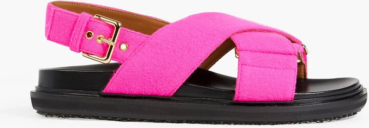 Fussbett felt slingback sandals