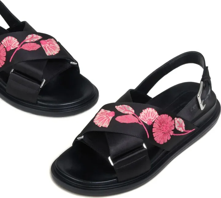 Fussbett floral-embellished sandals - Image 4