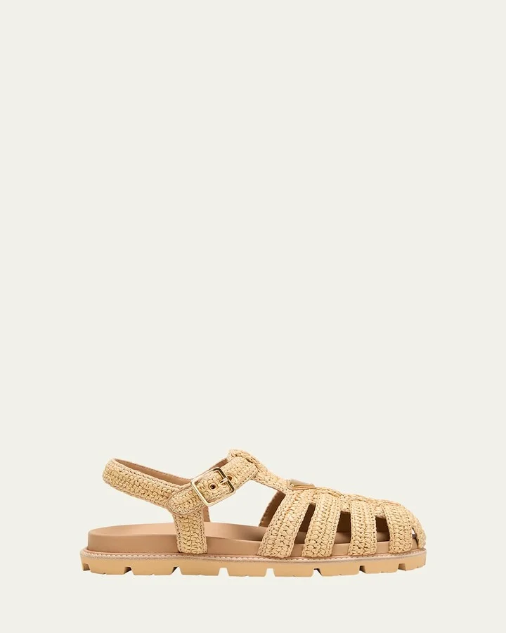 Fussbett Raffia Fisherman Sandals