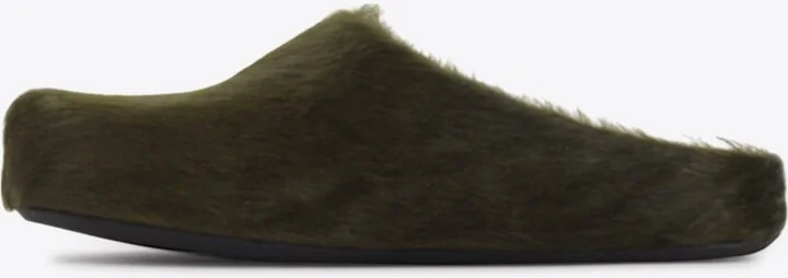 Fussbett Sabot Mules in Calf Hair - Image 2