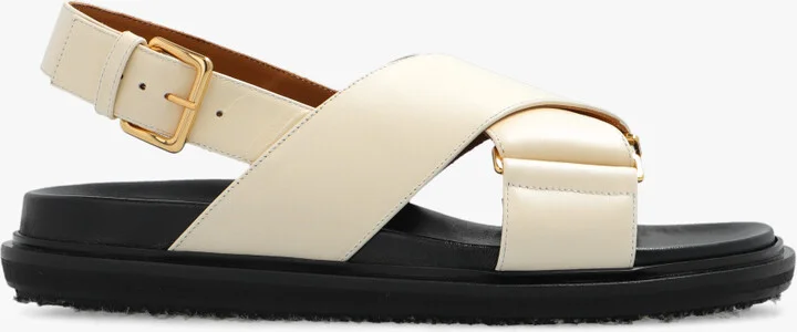 ‘Fussbett’ Sandals, , - Cream