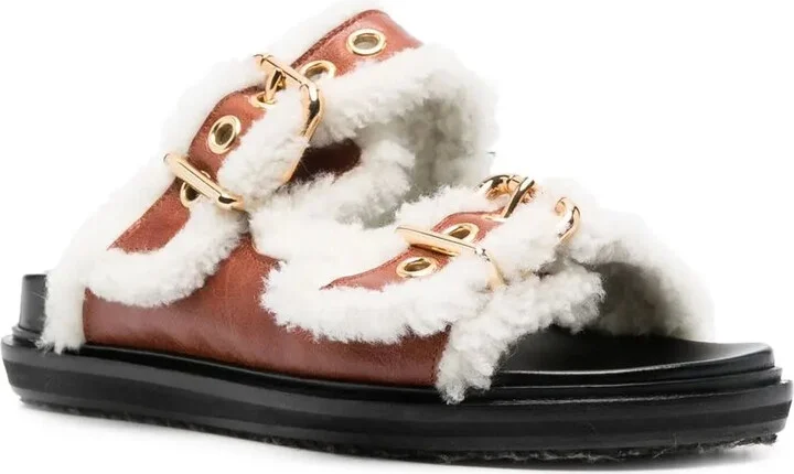 Fussbett shearling slides - Image 2