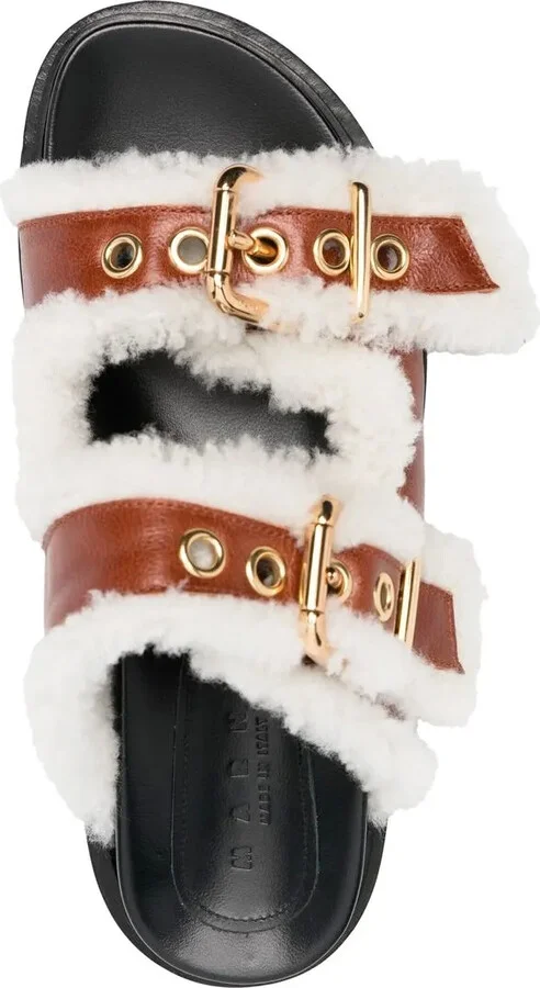Fussbett shearling slides - Image 4