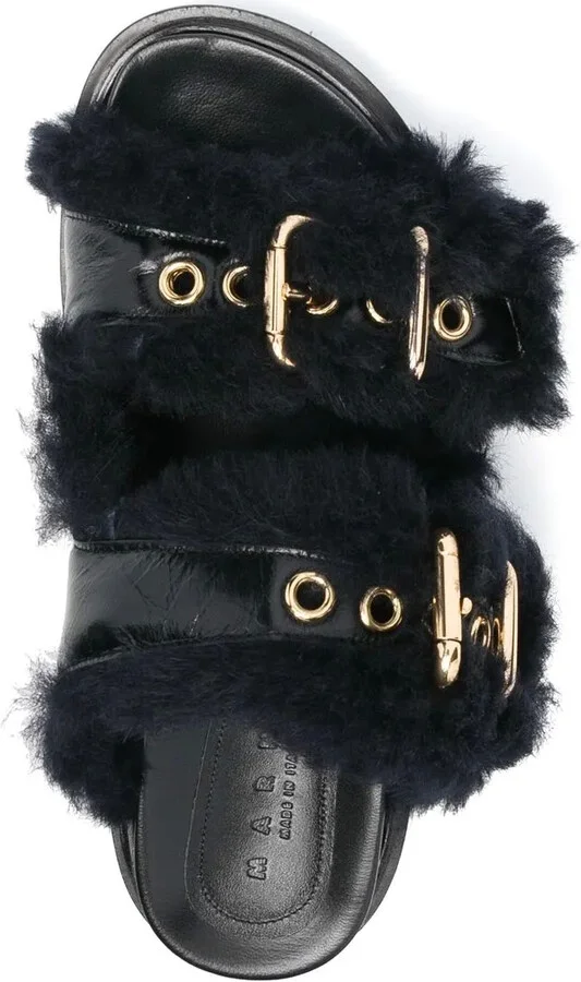 Fussbett shearling slides - Image 4