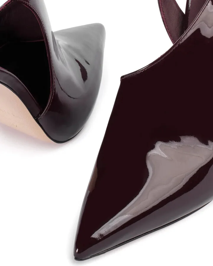 Futura 120mm patent-leather pumps - Image 4