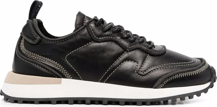 Futura low-top leather sneakers