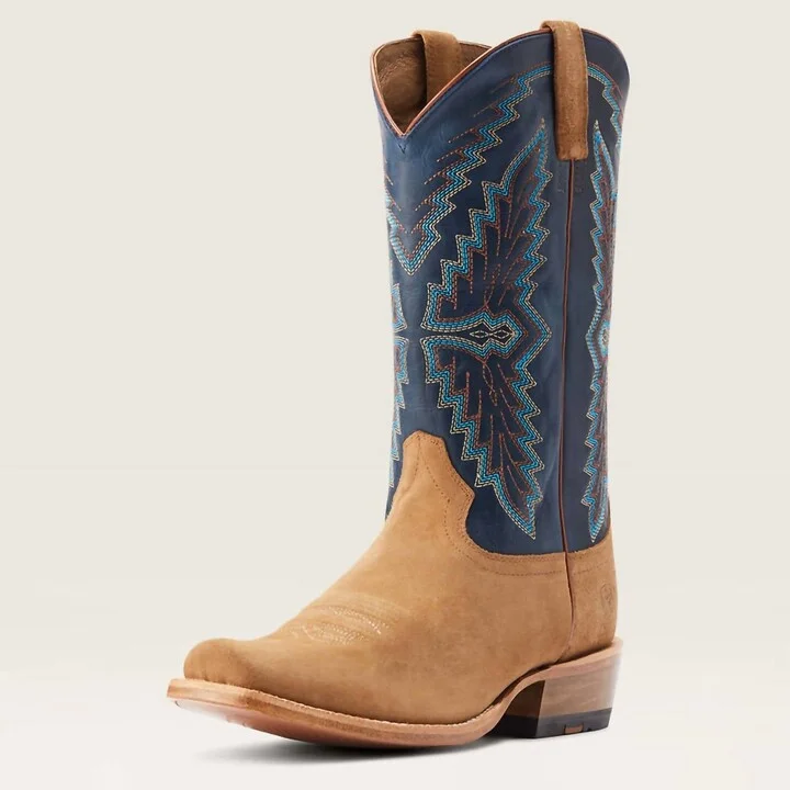 Futurity Showman Men's Cowboy Boot In Dijon Roughout
