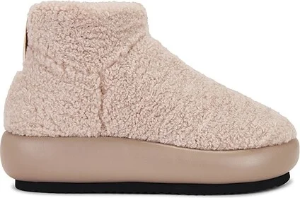 Fuzzy Magic Faux Fur Moon Bootie
