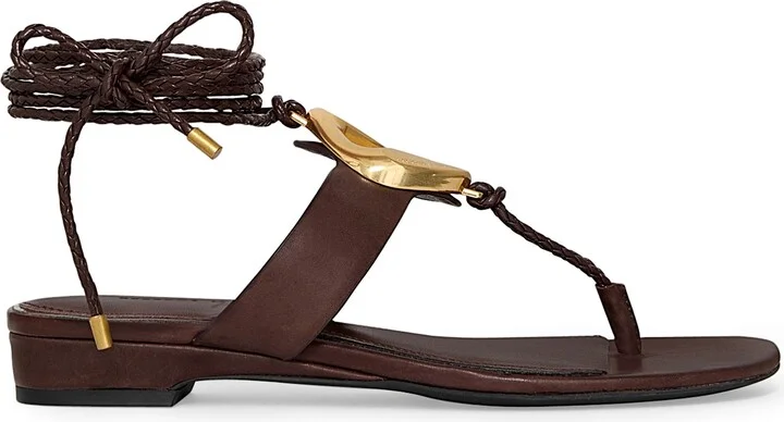 G Ankle Wrap Sandal - Image 2