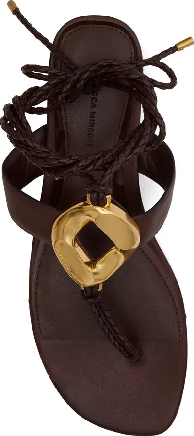 G Ankle Wrap Sandal - Image 3