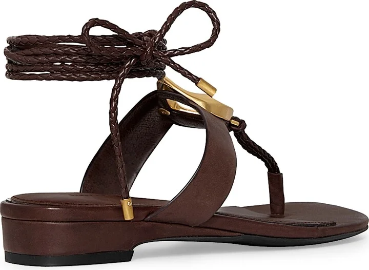 G Ankle Wrap Sandal - Image 4