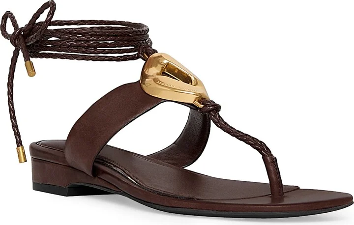 G Ankle Wrap Sandal