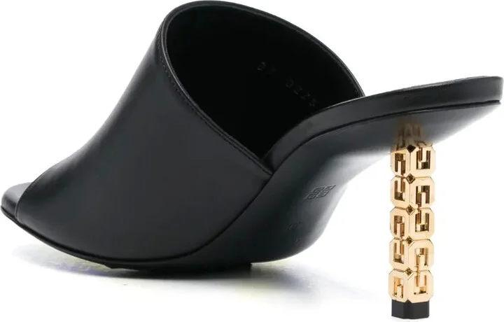 G Cube 75mm leather mules - Image 3