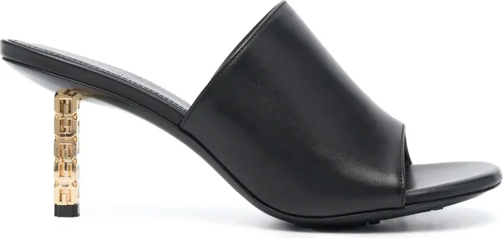 G Cube 75mm leather mules