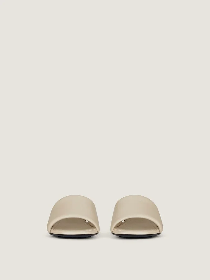 G Cube heeled mules in leather - Image 2