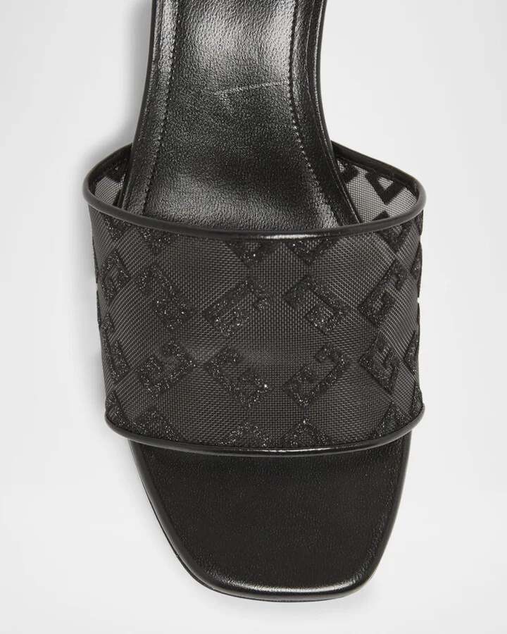 G Cube Mesh Mule Sandals - Image 4
