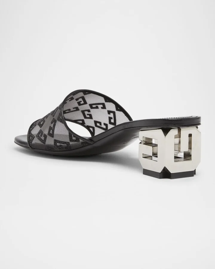 G Cube Mesh Mule Sandals - Image 5