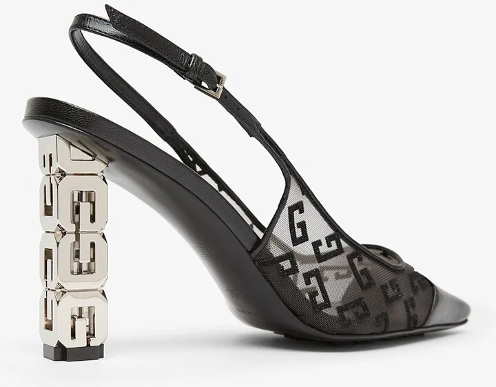 G cube mesh slingbacks - Image 3
