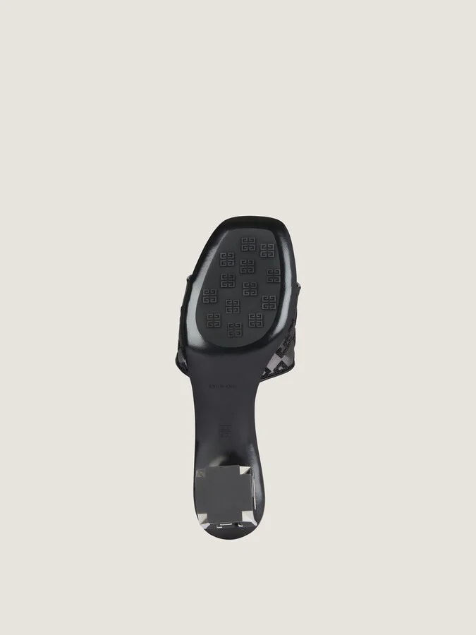 G Cube mules in monogram 72 mesh with lurex - Image 5