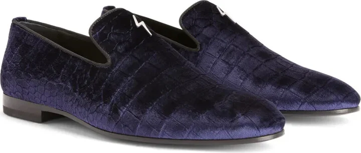 G-Flash crocodile-effect loafers - Image 2