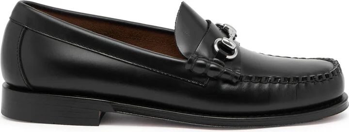 G.H Bass & CO Weejuns Lincoln Moc Glossed Leather Loafers