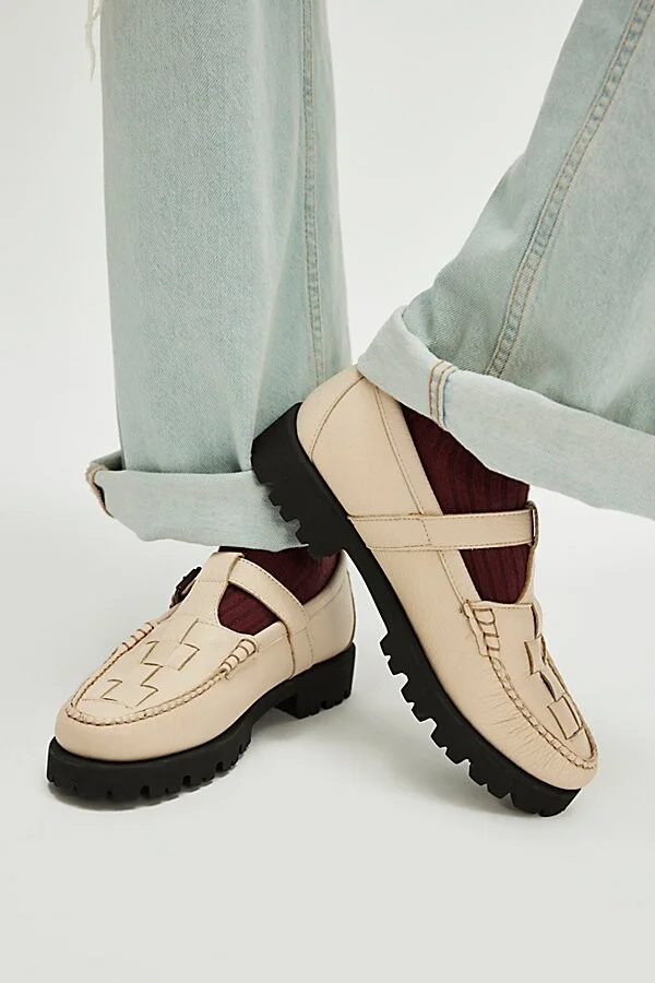 G. H. Bass Fisherman Mary Jane Loafers