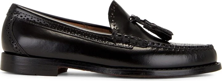 G.H.BASS Larkin Tassel Brogue Weejun in Black