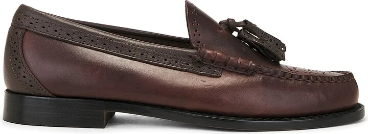G.H.BASS Larkin Tassel Brogue Weejun in Brown