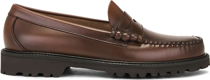 G.H.BASS Larson Lug Weejun in Cognac