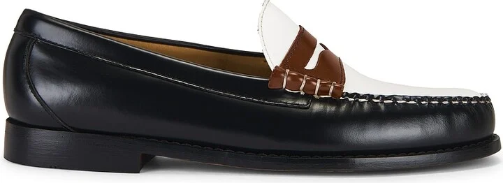 G.H.BASS Larson Tricolor Weejun in Black
