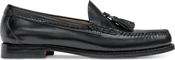 G.h.bass Men's Larkin Leather Tassel Loafers - Image 3