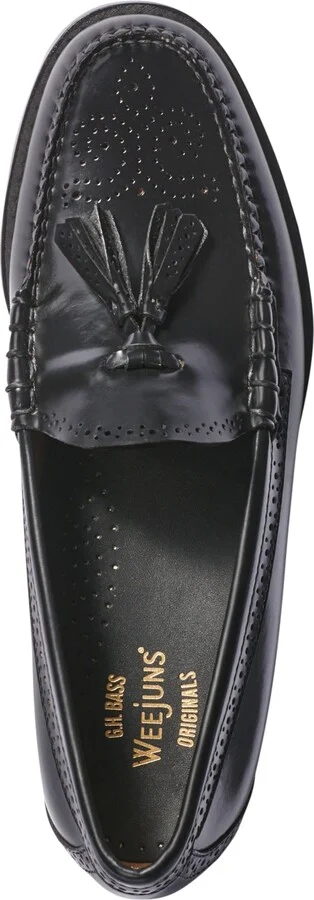 G.h.bass Men's Larkin Leather Tassel Loafers - Image 5