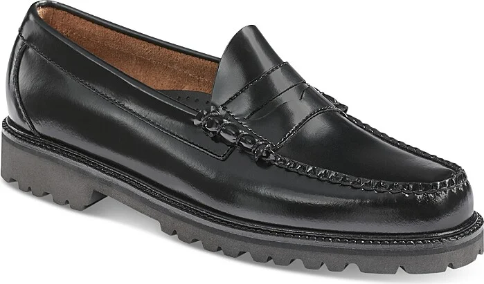 G. h. Bass Men's Larson Lug Slip On Weejun Penny Loafers