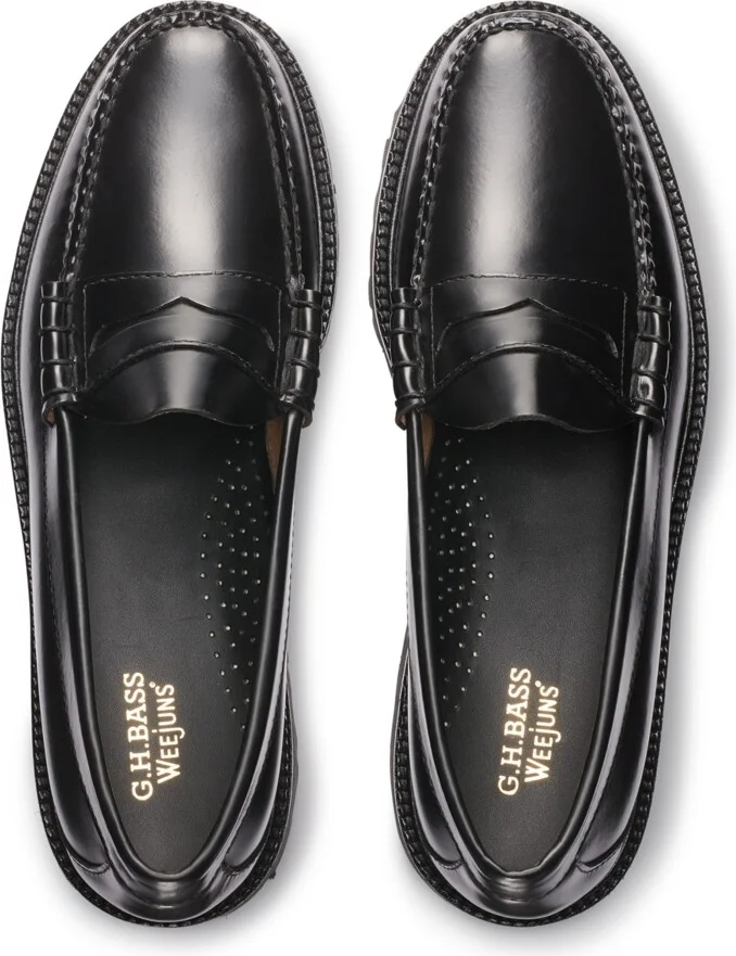 G.h.bass Men's Larson Lug Weejuns Penny Loafers - Image 11