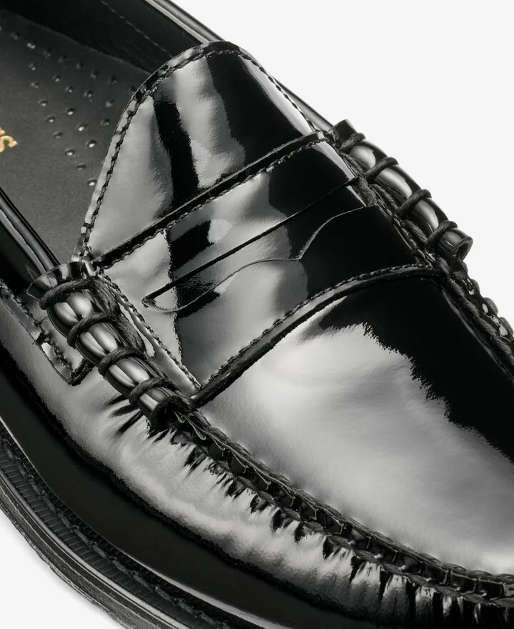 G.h.bass Men's Larson Monogram Heritage Weejuns Loafers - Image 5