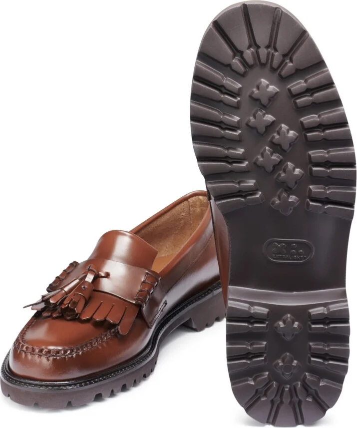 G.h.bass Men's Layton Kiltie Lug Weejuns Loafers - Image 4