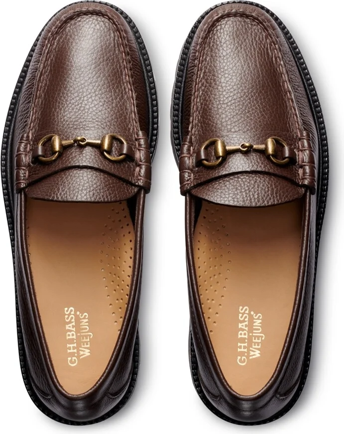 G.h.bass Men's Lincoln Bit Lug Weejuns Slip On Loafers - Image 4