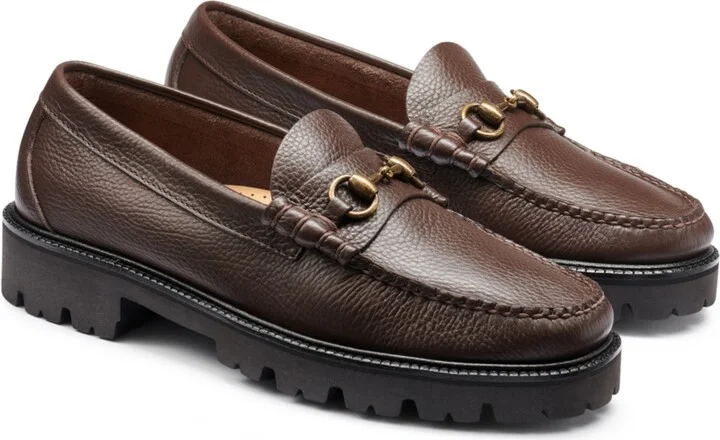 G.h.bass Men's Lincoln Bit Lug Weejuns Slip On Loafers