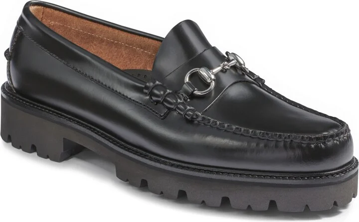 G.h.bass Men's Lincoln Bit Super Lug Weejuns Loafers