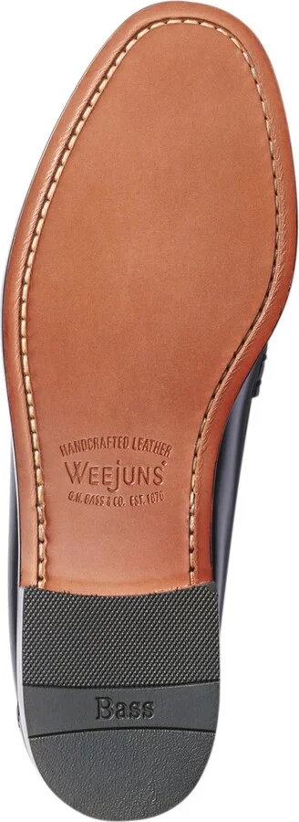 G.h.bass Men's Lincoln Leather Penny Loafers - Image 8