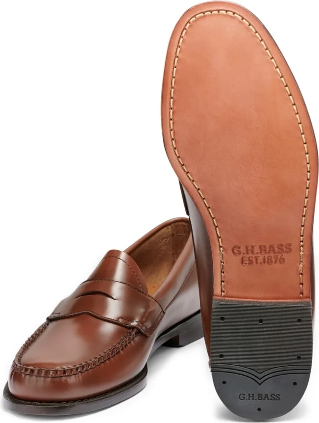 G.h.bass Men's Logan Weejuns Penny Loafers - Image 9