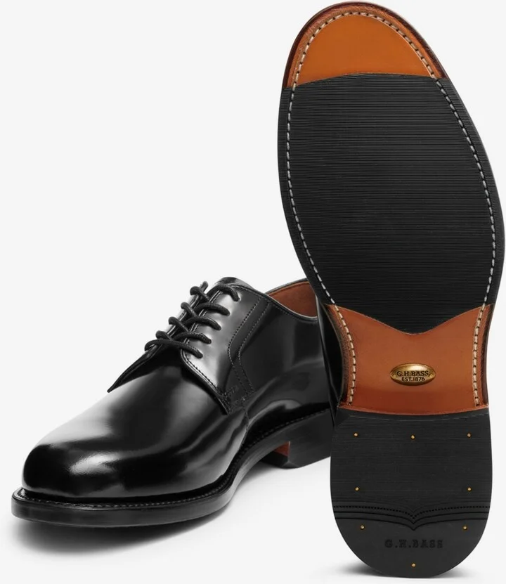 G.h.bass Men's Monogram Blucher Derby Dress Shoes - Image 10