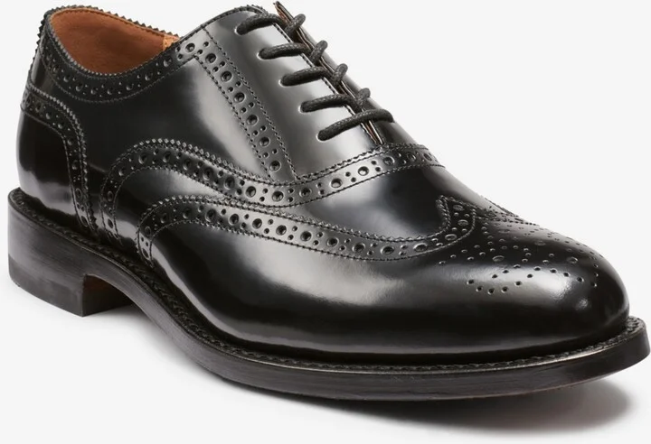 G.h.bass Men's Monogram Double Brogue Wingtip Derby Dress Shoes - Image 7