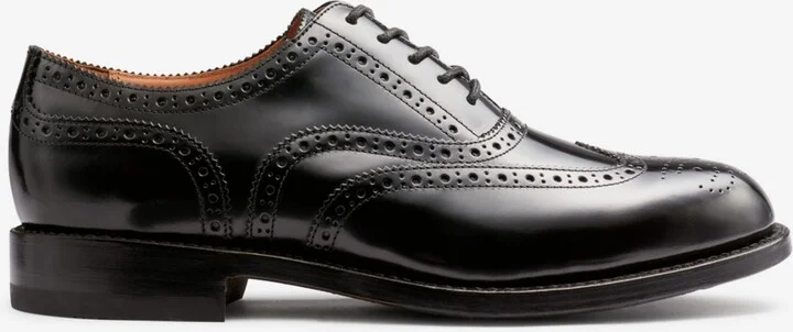 G.h.bass Men's Monogram Double Brogue Wingtip Derby Dress Shoes - Image 9